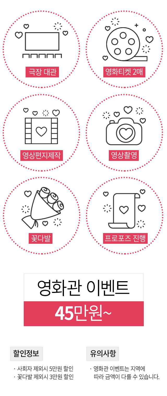 영화관 이벤트 - 고프로포즈 안내